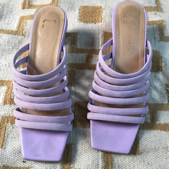 Miista suede lilac sandals - Picture 3 of 5